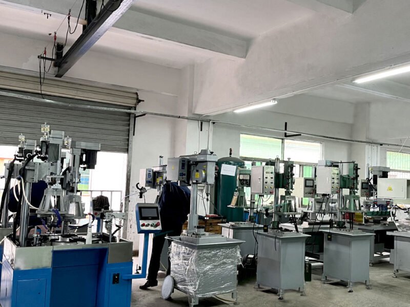 Production Workshop for Drilling and Tapping Machines