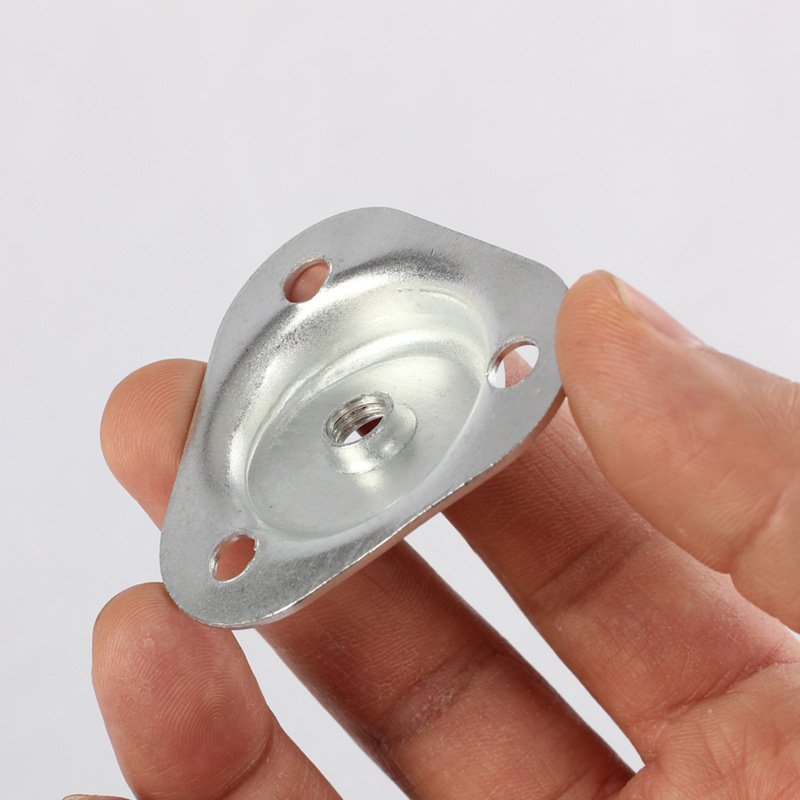 Tapping of Furniture Wooden Leg Mounting Plates