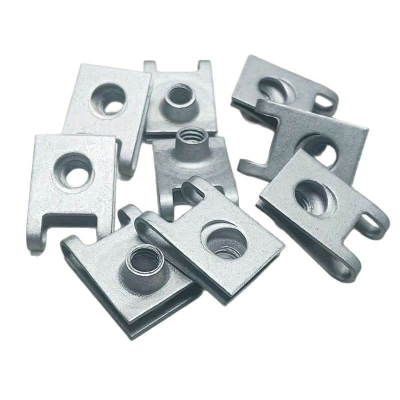 Tapping of M6 U-shaped Nut Clip