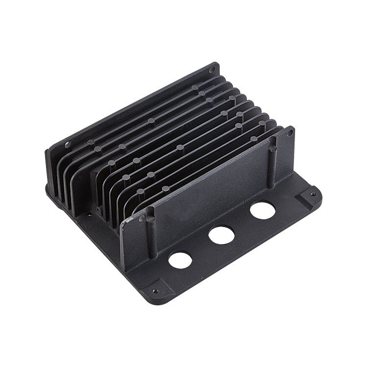 Tapping process for die-cast aluminum heat sink components for lighting fixtures