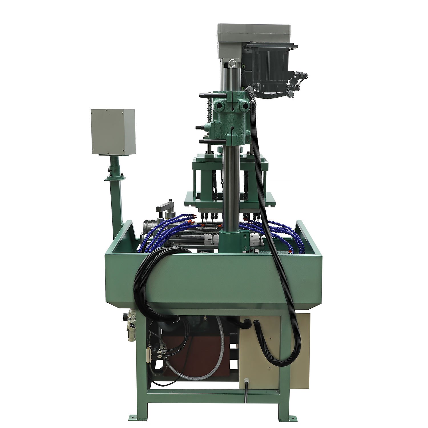 Efficient Multi-Spindle Drilling & Tapping Solution for Streetlight Housings