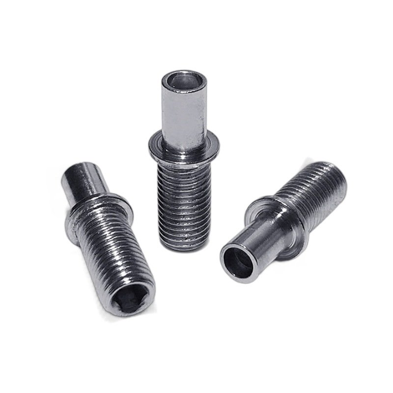 M8 Hole Drilling of 304 Stainless Steel Hollow Adjustable Bolts